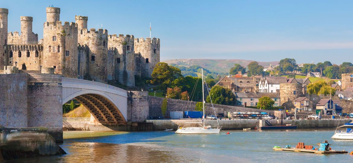 Conwy River and Castle